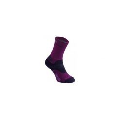 Skarpetki damskie: BRIDGEDALE Skarpety WoolFusion TREKKER LADY – kolor fioletowy –