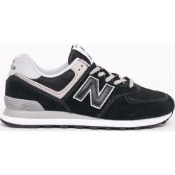 New Balance - Buty. Czarne buty sportowe męskie marki New Balance, ze skóry, na sznurówki. Za 349,90 zł.