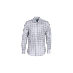 Koszule z długim rękawem Benetton MUDRINO. Niebieskie koszule męskie Benetton, xl, bez wzorów, bez kołnierzyka, z długim rękawem. Za 175,20 zł.