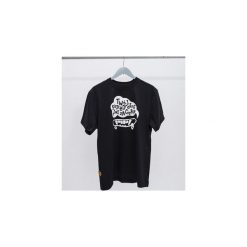 TS POGO SKATEBOARDING BLACK. Czarne t-shirty męskie Pogo, l, bez wzorów, bez kołnierzyka. Za 79,00 zł.