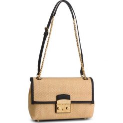 Torebka FURLA - Metropolis Nuvola 1012385 B BVQ6 O36 Beige. Brązowe listonoszki damskie Furla, z aplikacjami, ze skóry, zdobione, bez dodatków. Za 1355,00 zł.