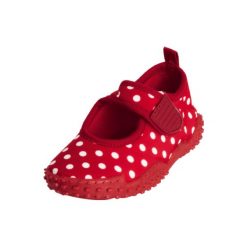 Playshoes Buty do wody Punkty czerwony. Czerwone buciki niemowlęce marki Playshoes, z tkaniny. Za 59,00 zł.