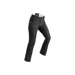 Spodnie turystyczne SH500 x-warm damskie. Szare spodnie damskie QUECHUA, l, z elastanu. Za 129,99 zł.