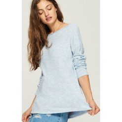 Gładki sweter - Wielobarwn. Szare swetry klasyczne damskie Sinsay, l. Za 59,99 zł.