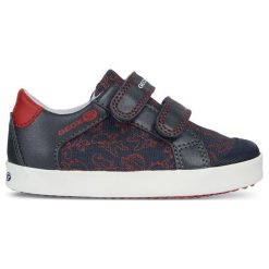 Geox Tenisówki Chłopięce Gisli 21 Ciemnoniebieskie. Szare buty chłopięce sportowe marki Geox, na rzepy. Za 229,00 zł.