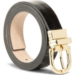 Pasek Damski TRUSSARDI JEANS - Belt H. 2,5 Reversible Logo Embossed 75L00097 K299. Różowe paski damskie Trussardi Jeans, w paski, z jeansu. Za 239,00 zł.