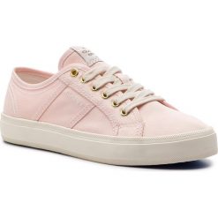 Tenisówki GANT - Zoee 18538442 Silver Pink G584. Różowe półbuty damskie GANT, bez wzorów, z gumy, bez zapięcia. W wyprzedaży za 189,00 zł.