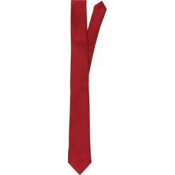 Krawaty męskie: CK Calvin Klein RISE TONAL STRIPE Krawat red