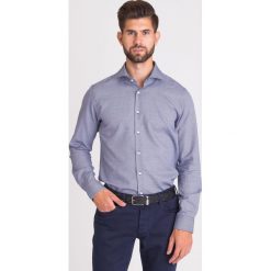 KOSZULA JOOP! COLLECTION W KRATKĘ. Niebieskie koszule męskie Joop! Collection, m, w kratkę, z bawełny, klasyczne, z włoskim kołnierzykiem, bez rękawów. Za 224,50 zł.