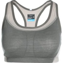 Biustonosze sportowe: Icebreaker MELD ZONE SPORT BRA Biustonosz sportowy metal/pumice