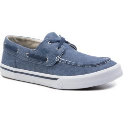 Tenisówki SPERRY - SSTS17394 Navy. Niebieskie półbuty męskie Sperry, bez wzorów, z gumy, bez zapięcia. W wyprzedaży za 149,00 zł.
