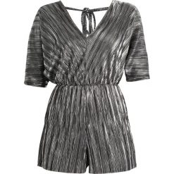 Kombinezony damskie: Miss Selfridge PLISSE PLAYSUIT Kombinezon silver