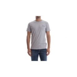T-shirty z krótkim rękawem Napapijri SHEW N0YHD0. Szare t-shirty męskie Napapijri, s, bez wzorów, bez kołnierzyka, krótkie. Za 119,89 zł.