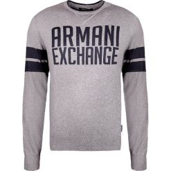 Armani Exchange Sweter. Swetry męskie Armani Exchange, bez wzorów, z kaszmiru, z okrągłym kołnierzem, bez kaptura. Za 299,00 zł.