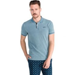 Pepe Jeans Francis Polo Koszulka Niebieski. Niebieskie podkoszulki męskie Pepe Jeans, l, bez wzorów, z bawełny, vintage, polo, bez rękawów. Za 292,95 zł.
