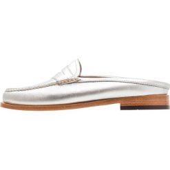 Chodaki damskie: G. H. Bass & Co. WEEJUN PENNY SLIDE WHEEL Klapki silver