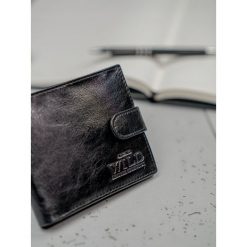 Portfel męski skórzany Always Wild N2002L-VTK czarny - Czarny. Czarne portfele męskie ALWAYS WILD, bez wzorów. Za 44,99 zł.