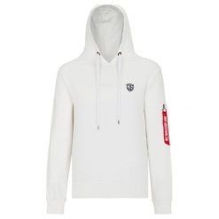 Jimmy Sanders Bluza Męska M Biała. Białe bluzy męskie Jimmy Sanders, m, bez wzorów, eleganckie, bez kołnierzyka, bez rękawów, bez kaptura. Za 139,00 zł.