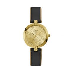 Zegarek GUESS - G Luxe GW0027L1 BLACK/GOLD. Żółte zegarki damskie Guess. W wyprzedaży za 349,00 zł.