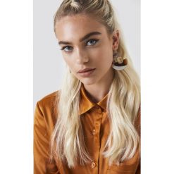 Kolczyki damskie: NA-KD Accessories Retro kolczyki Halfmoon – Multicolor