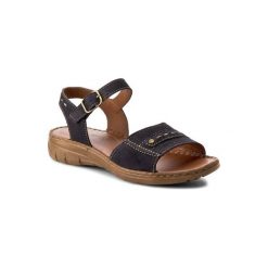 LASOCKI COMFORT WI01-2041-04. Czerwone sandały damskie Lasocki Comfort, bez wzorów, ze skóry, bez obcasa, bez zapięcia. Za 119,99 zł.