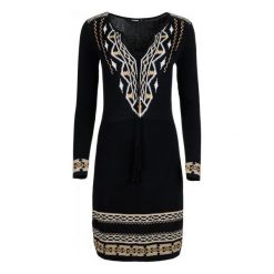 Sukienki: Desigual Sukienka Damska Neltu Xs Czarny