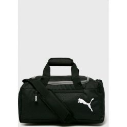 Puma - Torba. Szare torebki klasyczne damskie Puma, w paski, z materiału. Za 119,90 zł.
