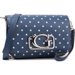 Torebka GUESS - Annarita (PD) Mini HWPD75 83780 PKD. Niebieskie listonoszki damskie Guess, z aplikacjami, ze skóry ekologicznej, bez dodatków. Za 459,00 zł.