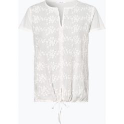 Opus - Bluzka damska – Faleria Lace, beżowy. Brązowe bluzki damskie Opus, z haftami, bez kołnierzyka, bez rękawów. Za 149,95 zł.