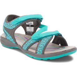 Sandały damskie: Sandały ELBRUS - Madaka Turquoise/Mid Grey/Purple