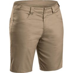 Spodenki turystyczne Nature NH100 Fresh męskie. Niebieskie spodenki i szorty męskie QUECHUA, m, bez wzorów, z elastanu. Za 39,99 zł.