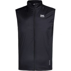 Kamizelka X-BIONIC RUNNING SPHEREWIND PRO. Czarne bluzy męskie X BIONIC, bez wzorów, z materiału, bez kaptura. W wyprzedaży za 525,00 zł.