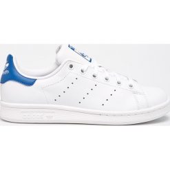 Adidas Originals - Buty Stan Smith. Białe buty sportowe damskie adidas Originals, bez wzorów, ze skóry, sportowe. W wyprzedaży za 239,90 zł.