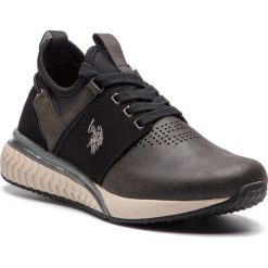 Sneakersy U.S. POLO ASSN. - Tevez Club FELIX4048S8/YT1 Blk. Czarne sneakersy męskie U.S. Polo Assn., na co dzień, bez wzorów, ze skóry ekologicznej, eleganckie, bez zapięcia. W wyprzedaży za 269,00 zł.