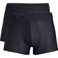 Under Armour Tech™ 3" Bokserki 2 pak Czarny. Czarne bokserki męskie Under Armour, bez wzorów, z elastanu. Za 171,95 zł.