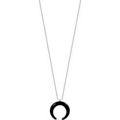 Srebrny naszyjnik - (D)40 cm. Szare naszyjniki damskie marki Alicja&Maria, srebrne. W wyprzedaży za 74,95 zł.
