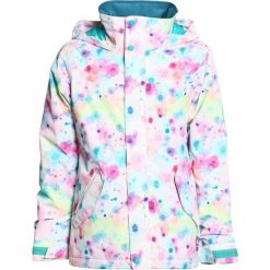 Burton ELODIE Kurtka snowboardowa drip dye. Białe kurtki chłopięce Burton, z materiału, snowboardowy. W wyprzedaży za 314,25 zł.