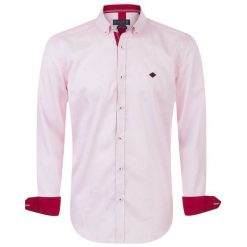 Sir Raymond Tailor Koszula Męska Break M Różowy. Różowe koszule męskie Sir Raymond Tailor, m, bez wzorów, bez kołnierzyka, bez rękawów. Za 139,00 zł.