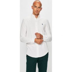 Polo Ralph Lauren - Koszula. Białe koszule męskie Polo Ralph Lauren, xl, bez wzorów, z bawełny, casualowe, polo, z długim rękawem. W wyprzedaży za 379,90 zł.