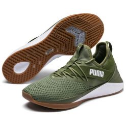 Puma buty męskie do biegania Jaab Xt Summer Men S Olivine White 45. Białe buty sportowe męskie Puma, z gumy, bez zapięcia, do biegania. Za 355,00 zł.
