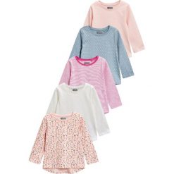 Bluzki dziewczęce: Next 5 PACK Bluzka z długim rękawem pink