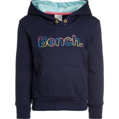 Bench RAINBOW CORP HOODY Bluza z kapturem maritime blue. Niebieskie bluzy dziewczęce Bench, z bawełny, z kapturem. Za 169,00 zł.