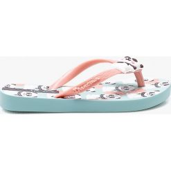 Ipanema - Japonki dziecięce. Szare sandały dziewczęce Ipanema, z gumy, bez zapięcia. W wyprzedaży za 49,90 zł.