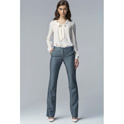 Jeansowe spodnie bootcut. Spodnie damskie NIFE, s, z bawełny. Za 149,00 zł.