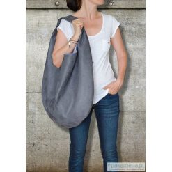 Torba HOBO -szara. Szare torebki klasyczne damskie marki Pakamera. Za 190,00 zł.