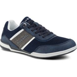 Sneakersy BUGATTI - 325-87401-5000-4100 Dark Blue. Niebieskie sneakersy męskie Bugatti, bez zapięcia. Za 219,00 zł.