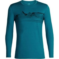 Icebreaker T-Shirt Męski Mens Tech Lite Ls Crewe Pyrenees Alpine L. Szare koszulki męskie termoaktywne marki Icebreaker, m, z nadrukiem, z wełny, z długim rękawem. W wyprzedaży za 269,00 zł.