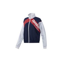 Bluzy dresowe Reebok Classic Kurtka Classics Track Jacket. Niebieskie bluzy damskie Reebok Classic, z dresówki, bez kaptura. Za 249,00 zł.