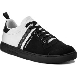 Sneakersy TRUSSARDI JEANS - 77A00110 K308. Czarne sneakersy męskie Trussardi Jeans, bez zapięcia. W wyprzedaży za 299,00 zł.