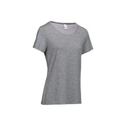 Koszulka krótki rękaw Gym & Pilates 500 damska. Niebieskie bluzki sportowe damskie DOMYOS, xs, z bawełny. Za 19,99 zł.